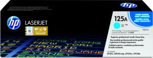 HP Cartucho de tóner original LaserJet 125A cian