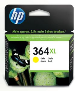 HP Cartucho de tinta original 364XL de alta capacidad amarillo