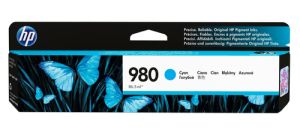 HP Cartucho de tinta original 980 cian