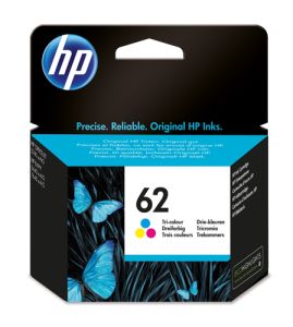HP Cartucho de tinta original 62 tricolor