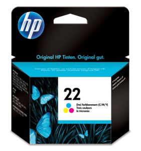 HP Cartucho de tinta original 22 Tri-color