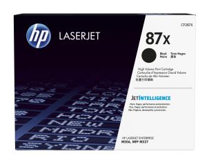 HP Cartucho de tóner original LaserJet 87X de alta capacidad negro