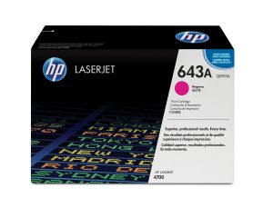 HP Cartucho de tóner original LaserJet 643A magenta