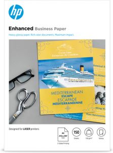 HP Papel láser brillante profesional de 150 g/m²- 150 hojas/A4/210 x 297 mm