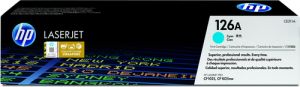 HP Cartucho de tóner original LaserJet 126A cian