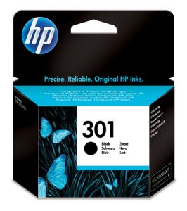 HP Cartucho de tinta original 301 negro
