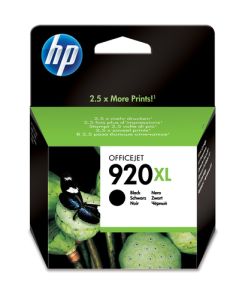 HP Cartucho de tinta original 920XL de alta capacidad negro