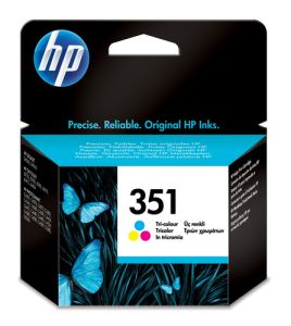 HP Cartucho de tinta original 351 Tri-color