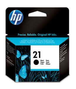 HP Cartucho de tinta original 21 negro