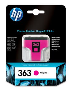 HP 363 cartucho de tinta 1 pieza(s) Original Rendimiento estándar Foto magenta