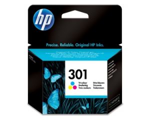 HP Cartucho de tinta original 301 Tri-color