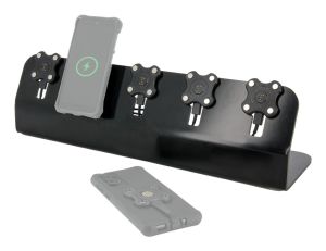 Mobilis 020010 cargador de dispositivo móvil Unidad de disco duro, Ordenador portátil, Smartphone Negro Corriente alterna, USB Cargador inalámbrico Carga rápida Interior