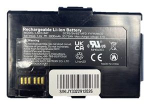 Honeywell LNX3-BAT accesorio o pieza de recambio para impresora/escáner Batería 1 pieza(s)