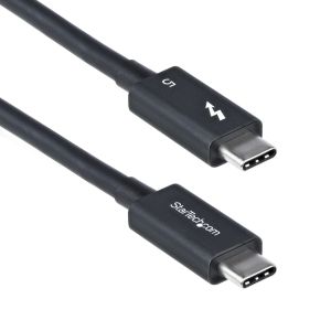StarTech.com Cable Thunderbolt 5 de 1m - 80Gbps hasta 120Gbps - PD 240W - 8K 60Hz - Cable Certificado - Compatible con Thunderbolt 4/USB4/USB-C