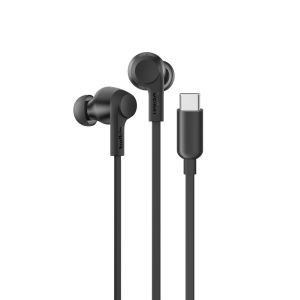 Belkin G3H0003hqBK Auriculares Alámbrico Dentro de oído Llamadas/Música USB Tipo C Negro