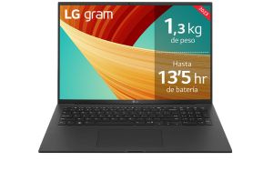 LG Gram 17Z90R Intel® Core™ i7 i7-1360P Portátil 43,2 cm (17") 2K 16 GB LPDDR5-SDRAM 512 GB SSD Wi-Fi 6 (802.11ax) Windows 11 Home Negro