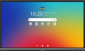 Viewsonic IFP7551-3C pizarra blanca interactiva 190,5 cm (75") 3840 x 2160 Pixeles Pantalla táctil Negro