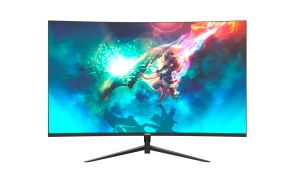 Nilox Monitor Curvo de 24" Gaming, VA, HDMI y DP, y 1ms