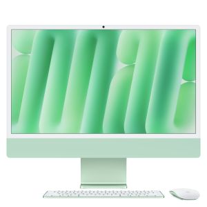 Apple iMac Apple M M4 59,7 cm (23.5") 4480 x 2520 Pixeles PC todo en uno 16 GB 512 GB SSD macOS Sequoia Wi-Fi 6E (802.11ax) Verde
