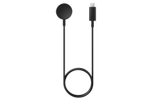 Samsung EP-OR900BBEGWW cargador de dispositivo móvil Reloj inteligente Negro USB Cargador inalámbrico Carga rápida Interior