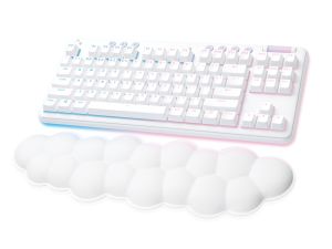 Logitech G G715 teclado RF Wireless + Bluetooth QWERTY Internacional de EE.UU. Blanco