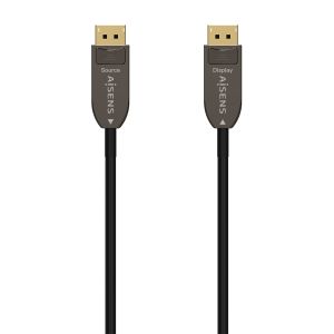 AISENS A155-0608 cable DisplayPort 20 m Negro
