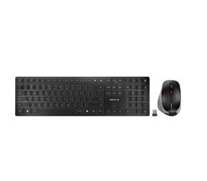 CHERRY DW 9500 SLIM teclado Ratón incluido RF Wireless + Bluetooth QWERTY Español Negro, Gris
