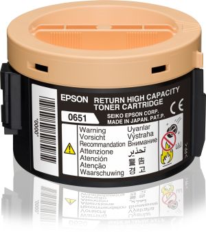 Epson Cartucho retornable de tóner negro alta capacidad 2.2k
