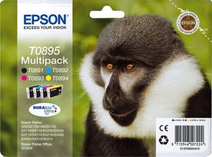 Epson Monkey Multipack T0895 4 colores