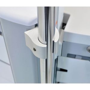 Ergotron SV IV Pole Clamp Kit Aluminio