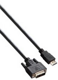 V7 Cable HDMI DVI (m/m) HDMI/DVI-D Dual Link negro 2 m