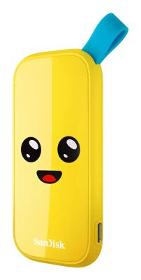 SanDisk SDSSDE30-1T00-G25F unidad externa de estado sólido 1 TB USB Tipo C 3.2 Gen 2 (3.1 Gen 2) Amarillo