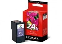 Lexmark No.24A Color Print Cartridge cartucho de tinta Original Rendimiento estándar Cian, Magenta, Amarillo