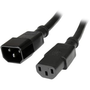 StarTech.com PXT1001410 cable de transmisión Negro 3,05 m C13 acoplador C14 acoplador
