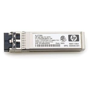 Hewlett Packard Enterprise AJ718A red modulo transceptor 1000 Mbit/s SFP+