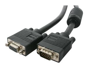 StarTech.com Cable de 15m Coaxial Extensor VGA de Alta Resolución para Monitor de Vídeo HD15 Macho a Hembra