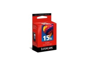 Lexmark N° 15A Color Print Cartridge cartucho de tinta 1 Cartridge Original Negro