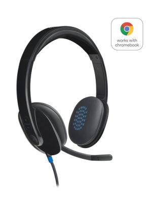 Logitech H540 USB Computer Headset Auriculares Alámbrico Diadema Oficina/Centro de llamadas USB tipo A Negro