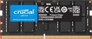 Crucial CT16G64C52CS5 módulo de memoria 16 GB 1 x 16 GB DDR5 6400 MT/s 262-pin SO-DIMM