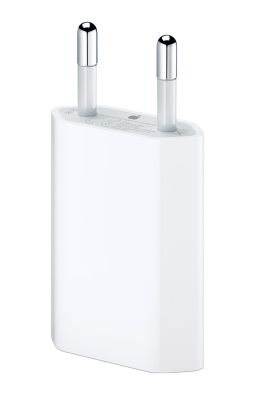 Apple MD813ZM/A adaptador e inversor de corriente Interior 5 W Blanco
