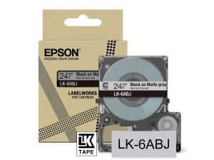 Epson C53S672088 cinta para impresora de etiquetas Negro sobre gris LK