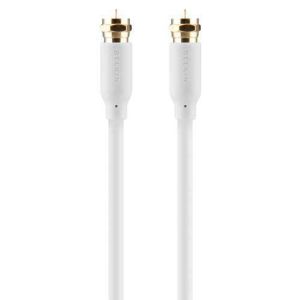 Belkin 110dB Satellite Cable 2m cable coaxial RG-6/U F-type Tipo F Blanco