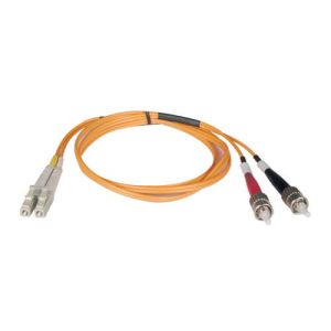 Tripp Lite N518-10M cable de fibra optica 2x LC 2x ST OFNR Naranja