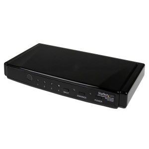 StarTech.com Conmutador HDMI de 4 Puertos - 4x1 con Audio - Switch Selector