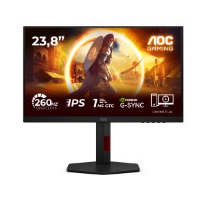 AOC G4 24G4ZR pantalla para PC 60,5 cm (23.8") 1920 x 1080 Pixeles Full HD LED Negro, Rojo