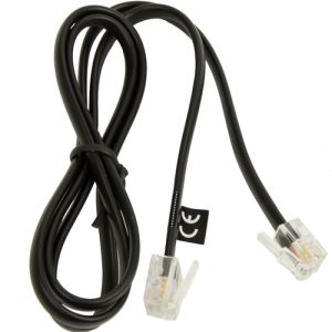 Jabra 8800-00-101 cable telefónico Negro