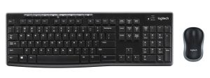 Logitech MK270 teclado RF inalámbrico QWERTY Español Negro