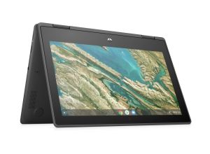 HP Chromebook x360 11 G3 EE N4120 Híbrido (2-en-1) 29,5 cm (11.6") Pantalla táctil HD Intel® Celeron® 8 GB LPDDR4-SDRAM 64 GB eMMC Wi-Fi 5 (802.11ac) ChromeOS Azul