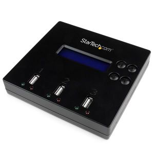 StarTech.com Duplicador y Borrador Autónomo 1:2 para Unidades de Disco Flash