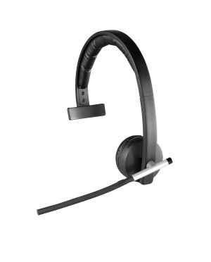 Logitech Wireless Headset Mono H820e Auriculares Alámbrico Diadema Oficina/Centro de llamadas Negro